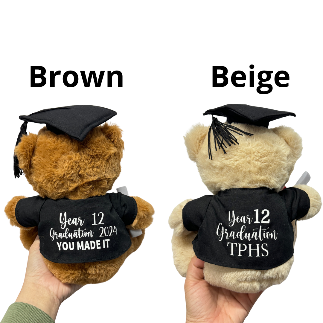 Graduation Bear Bubble Balloons Box