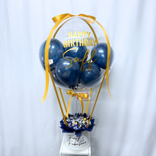 Deluxe Lindt Chocolate Hot Air Balloon Gift Box